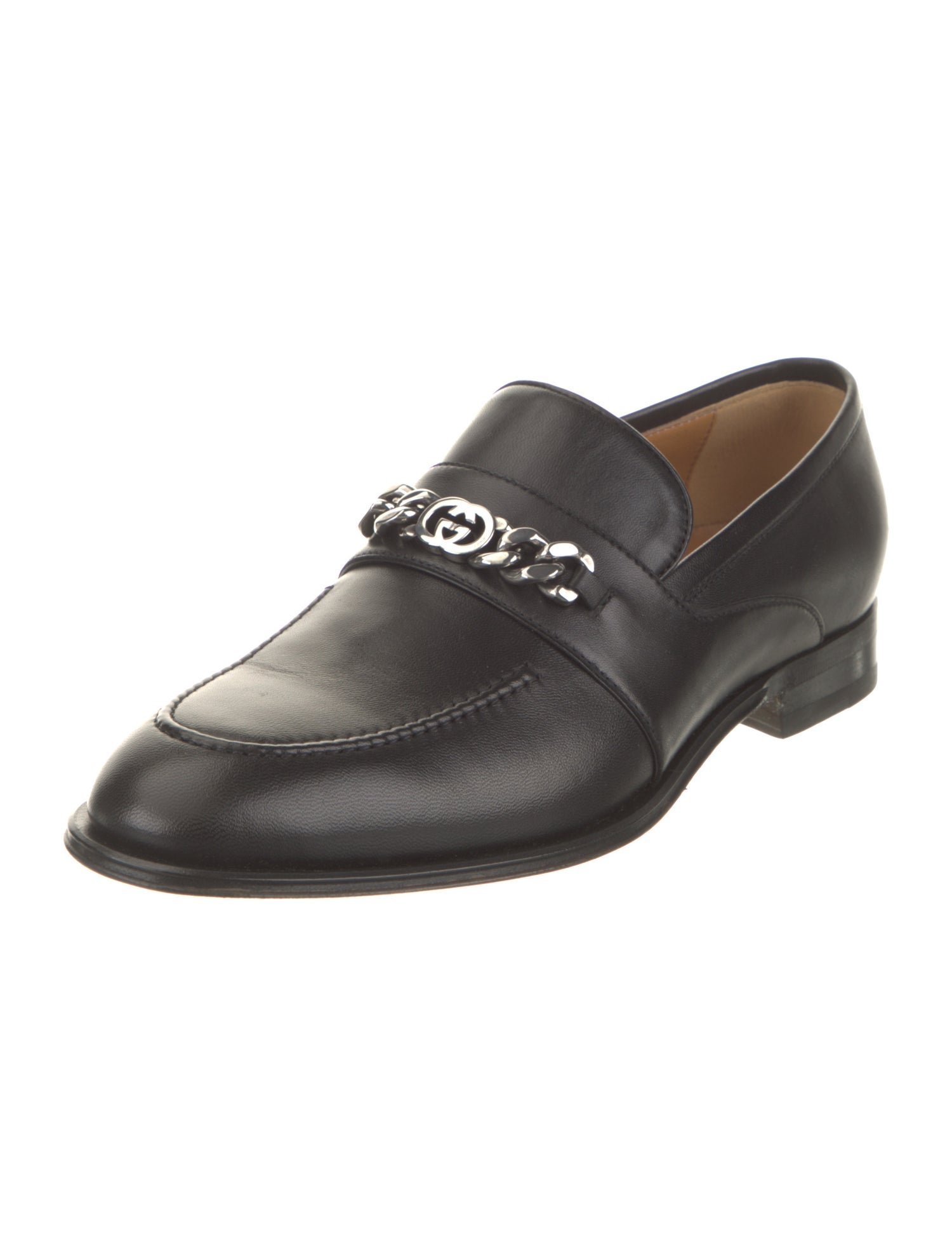 Gucci Leather Dress Loafers
